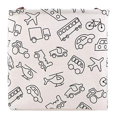 Imagem de CUOFYUNL Cesto de roupa suja dobrável Caixa de armazenamento de brinquedos Caixas de roupas diversas Organizador de casa (Tipo 3)