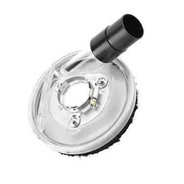 Imagem de Cryfokt Cobertura Transparente Durável para Proteção contra Poeira a Vácuo para Rebarbadoras, Moagem a Seco 80-125 Mm para Melhor Visibilidade e Contenção de Poeira para Usuários de Rebarbadoras