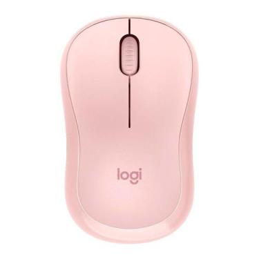 Imagem de Mouse bluetooth logitech m240 rosa 910-007117, Rosa, 110V