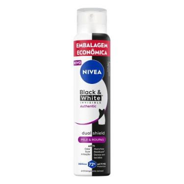 Imagem de Desodorante Aerossol NIVEA Antitranspirante Black & White Invisible Au