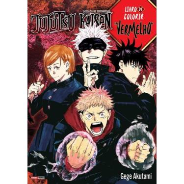 Imagem de Jujutsu Kaisen - Livro De Colorir - "Vermelho" - Planet Manga