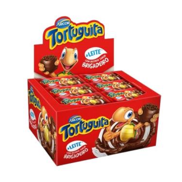 Imagem de Chocolate Tortuguita Recheio De Brigadeiro Arcor - Display 24x15,5g