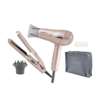 Imagem de Kit Britânia Travel Rose Gold - Secador + Prancha