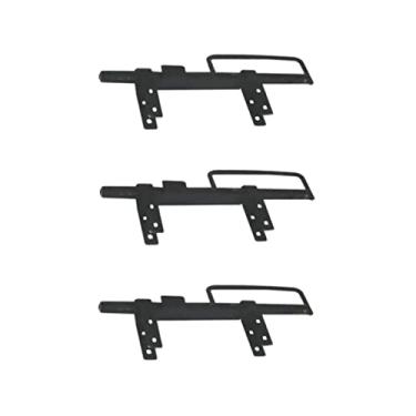 Imagem de Kit 3 Trincos Cavalo com Alça Portão Porteira em Aço 370mm