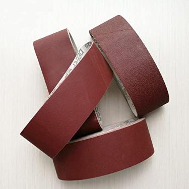 Imagem de 5 peças 75 * 533mm cintas de lixa. 533 x 75mm Metal de lixamento de cinta abrasiva. 3"; * 21"; Tela de lixamento para lixadeira PBS 75. P60-400#, 5 Peças Grão 240