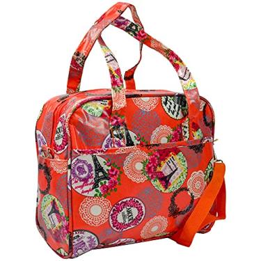 Imagem de Bolsa Feminina Necessaire Térmica Paris Laranja CBRN17027