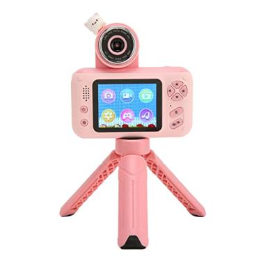 Imagem de Câmera infantil, câmera digital HD com lente flip up para vídeo de selfie, ideal para meninas de 3 a 8 anos de idade em festa de aniversário de Natal como presente