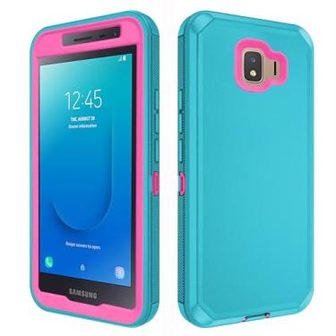 Imagem de Asuwish Capa de telefone para Samsung Galaxy J2 Pure J2 Core 2018 2020 J 2 Dash 2J Shine 2019 capa de celular rígida híbrida à prova de choque acessórios de proteção J2Core J2Dash J2Pure J2Shine