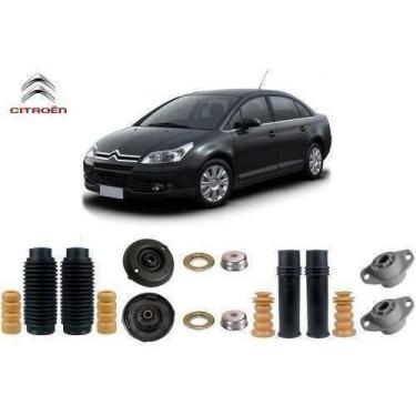 Imagem de 4 Kit Coxim Rolamento Cubo Dianteiro Traseiro C4 Pallas 2007 2008 2009