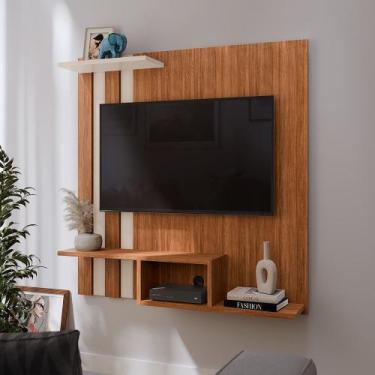 Imagem de Painel de TV 32 Polegadas com 2 Nichos Sala/Quarto - Moveis Fast Onlin