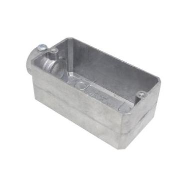 Imagem de Condulete Versátil E 1/2" sem Rosca e sem Tampa Tramontina, Cinza