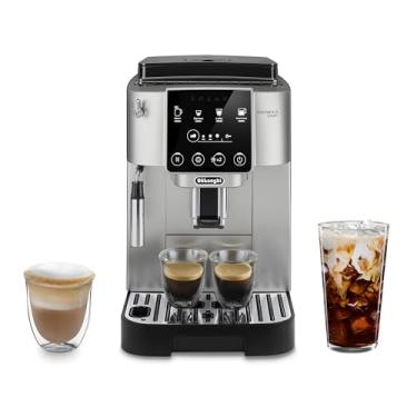 Imagem de De'Longhi Máquina de café expresso automática Magnifica Start com espuma manual de leite, prata