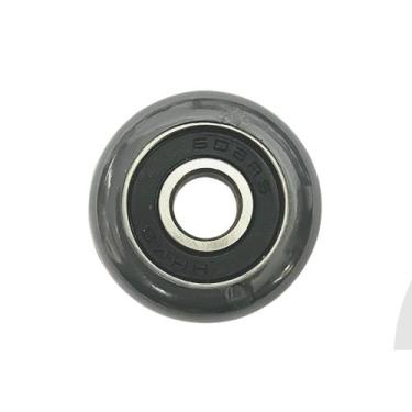 Imagem de Roldana Nylon Inox R7 25mm 50 Unidades Envidraçamento - Shopping da Sa