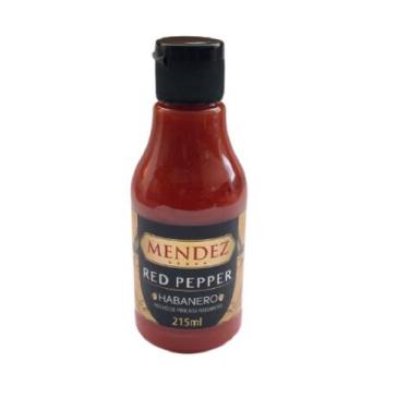 Imagem de Molho de Pimenta Mendez 215ml Red Pepper Habanero