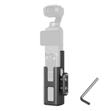 Imagem de SmallRig Acessório adaptador de expansão para DJI Osmo Pocket 3, gaiola protetora, com pinos rosqueados de 0,65 cm - 20, suporte para trilhos da OTAN, alças, braços mágicos