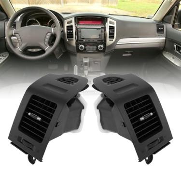 Imagem de Saída de Ventilação de Ar Condicionado do Painel do Carro, Grade de Saída de Ar Ac Lateral Frontal, Ventilação de Ar Lateral para Pajero 2006-2021 Quarta Geração