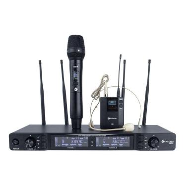 Imagem de Microfone Kadosh K 622C UHF - Criptografia e Modulação por Chave  PLL 