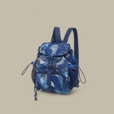Imagem de Bolsa Farm Pipoquinha Dotted Macaws, Azul