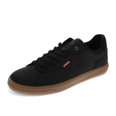 Imagem de Levi's Tênis masculino Carter Nb, Preto/Goma, 42