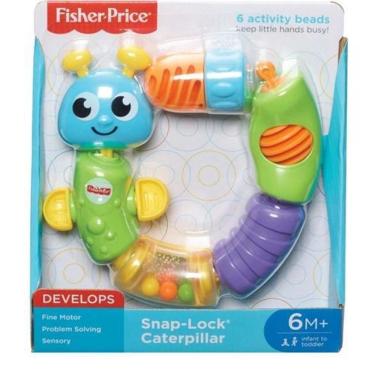 Imagem de Brinquedo Centopéia Encaixa E Puxa Fisher Price - 8350