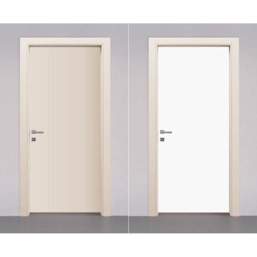Imagem de Adesivo Envelopamento Decorativo De Porta Lisa Branco Fosco