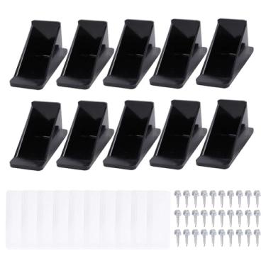 Imagem de Jiawu Protetores de Neve de 10 Pacotes para Telhados de Metal, Protetores de Neve de Proteção de Telhado de RV Com Juntas e Parafusos, Paradas de Bloco de Neve para Serviços Pesados