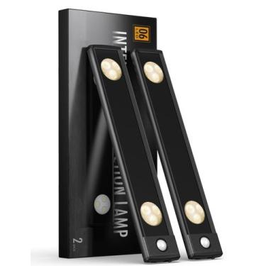 Imagem de Luzes sob o gabinete YIGER Black 25cm LED com sensor de movimento