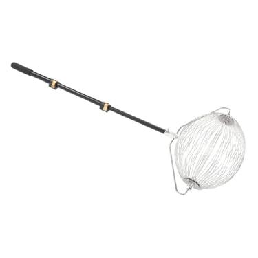 Imagem de Generic Coletor de Nozes, Selecionador de Bola de Tênis Telescópico de Aço Inoxidável, Ferramenta de Rolo Superior Com Poste de Alumínio Ajustável de 4,3 Pés para Nozes, Nozes, Nozes,