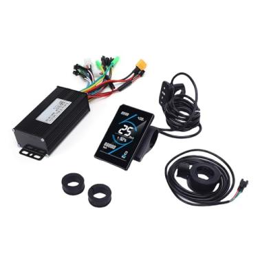 Imagem de Generic Kit de Controlador de Velocidade de Bicicleta Elétrica, Controlador de Onda Senoidal 36V 48V Com Display LCD para Motores Sem Escova de 500W 750W, Impermeabilização para