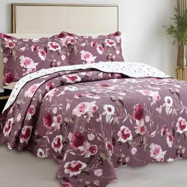 Imagem de Cobre Leito Evolution Floral Solteiro/Casal/Queen/King Dupla Face - mo