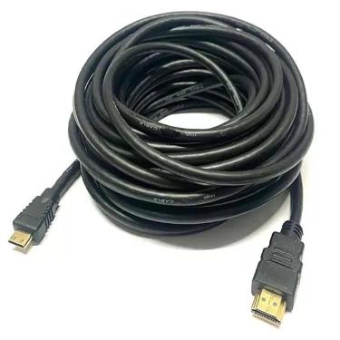 Imagem de Cabo Mini Hdmi X Hdmi 15 Metros Para Projetor