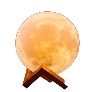Imagem de Luminária Abajur Lua Cheia 3D Umidificador Aromatizador
