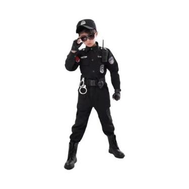 Imagem de Fantasia De Uniforme De Polícia Infantil 2024, Roupa Engraçada De Cosp