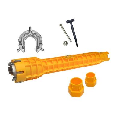 Imagem de Chave Hidráulica 8 Em 1 Bom-3205 Multiuso Para Instalação De Torneira Encanamento E Pia