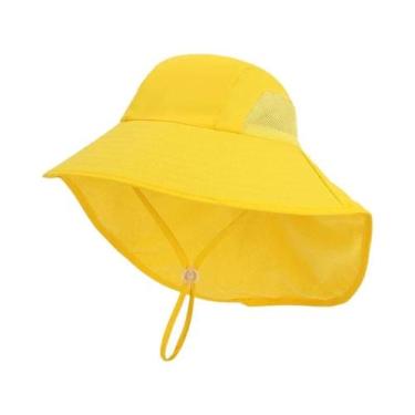 Imagem de Chapéu De Sol Unissex Para Crianças Com Proteção UV E Aba Larga Para V