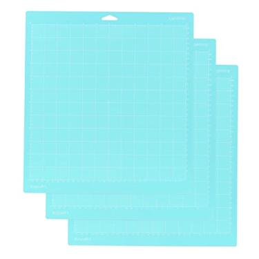 Imagem de Mibee 3 PCS 12 * 12 polegadas substituição tapete de corte adesivo antiderrapante tapetes de corte em grade compatível com Silhouette Cameo máquina de corte Cricut Explorar máquina plotadora