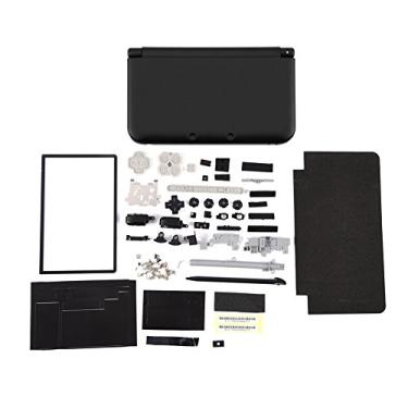 Imagem de Capa completa, peças de reparo de carcaça completa, kit completo de substituição para 3DS XL (preto)