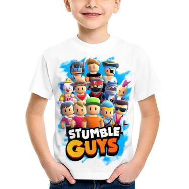 Imagem de Camiseta Infantil Jogo Stumble Guys 2 a 14 - Balisarts, 6