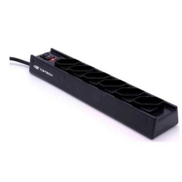 Imagem de Filtro De Linha C3Tech Com 6 Tomadas 3 Pinos 95Cm