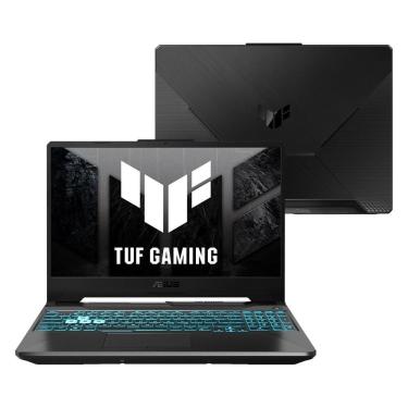 Imagem de Notebook 15" Gamer Asus TUF Gaming A15 AMD Ryzen 7-7435HS, NVIDIA GeForce RTX 3050 6GB, 16GB, SSD 512GB, 144Hz, Windows 11 Home, FA506NCR-HN088W