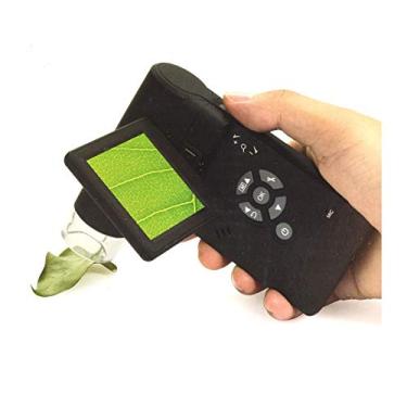 Imagem de U5GAAALPPQ9 Mignifier digital portátil de 500 x 5 MP HD, câmera de microscópio móvel com tela LCD dobrável de 7,6 cm, microscópio portátil, USB, compatível com PC