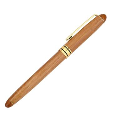Imagem de Fafeicy Conjunto de Pontas Largas de Caneta-tinteiro de Caligrafia, Alça de Bambu Requintada, Escrita Versátil, Tamanhos de Pontas Ajustáveis, Enchimento de Tinta Sem Esforço, Design retrô, ótima