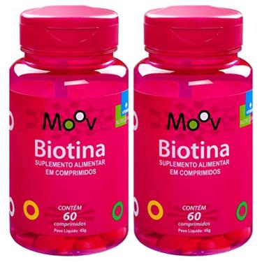 Imagem de Kit 2 Biotina para a beleza da Pele Cabelos e Unhas 120 comprimidos, Vitamed