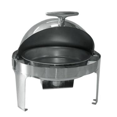 Imagem de Réchaud redondo roll top inox - Lume Inox