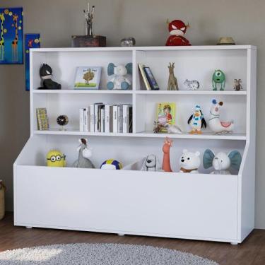 Imagem de Estante Organizadora Infantil Montessoriana 5 Nichos De Brinquedos Em 