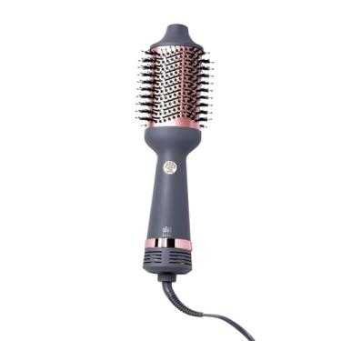 Imagem de Hairitage Escova de volume Up in The Air + secador de cabelo para cachos e alisamento - turmalina de cerâmica - Escova de sopro de um passo + Volumizador - Cabelo soprado saltitante - 2 velocidades de