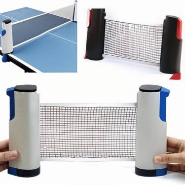 Imagem de Rede Ping Pong Retratil Tenis De Mesa Ate 1,65m Universal