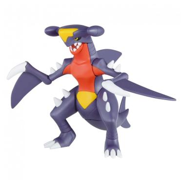 Imagem de Kit de modelo Pokémon Garchomp Bandai Hobby azul plástico montagem rápida sem cola comp...