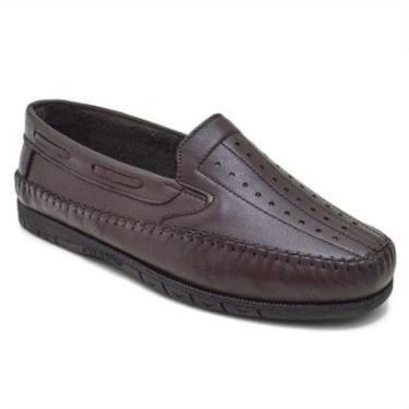 Imagem de Mocassim Sapatilha Masculina Couro Preto Granado-Masculino