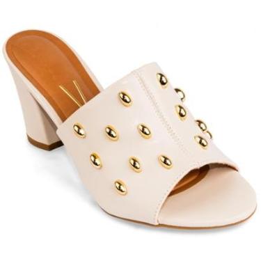 Imagem de Sandália Vizzano Salto Grosso Médio Estilo Moda Original 6262-Feminino